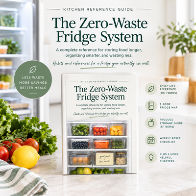 The Zero-Waste Fridge System Digital Guide