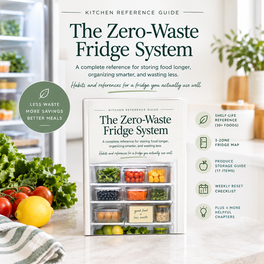 The Zero-Waste Fridge System Digital Guide